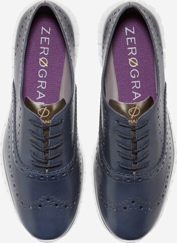 Cole Haan Athletic Lace-Up Shoes 'ZERØGRAND Wingtip Oxford' in Blue