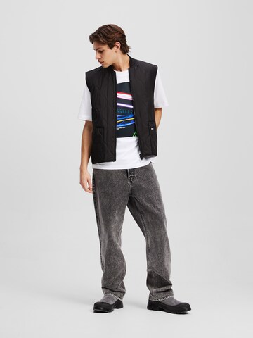 KARL LAGERFELD JEANS Loosefit Τζιν σε μαύρο