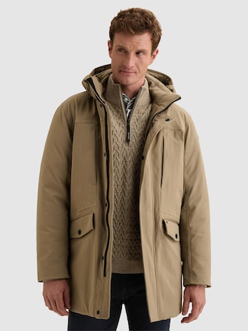 VANGUARD Välikausitakki 'Wheelride jacket' värissä valkoinen: etupuoli