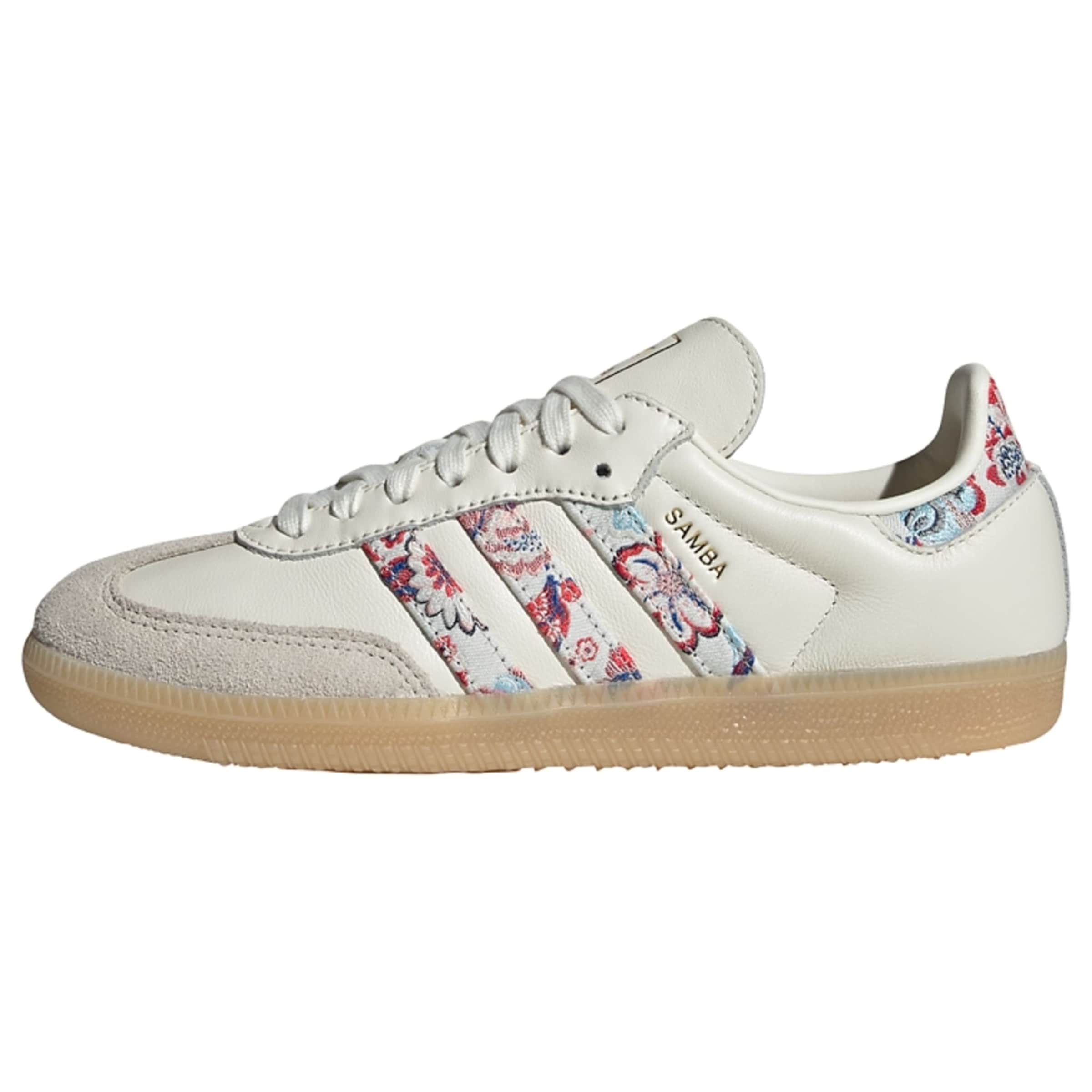 ADIDAS ORIGINALS Sneaker 'Samba' in hellblau / rosa / rot / weiß, Produktansicht