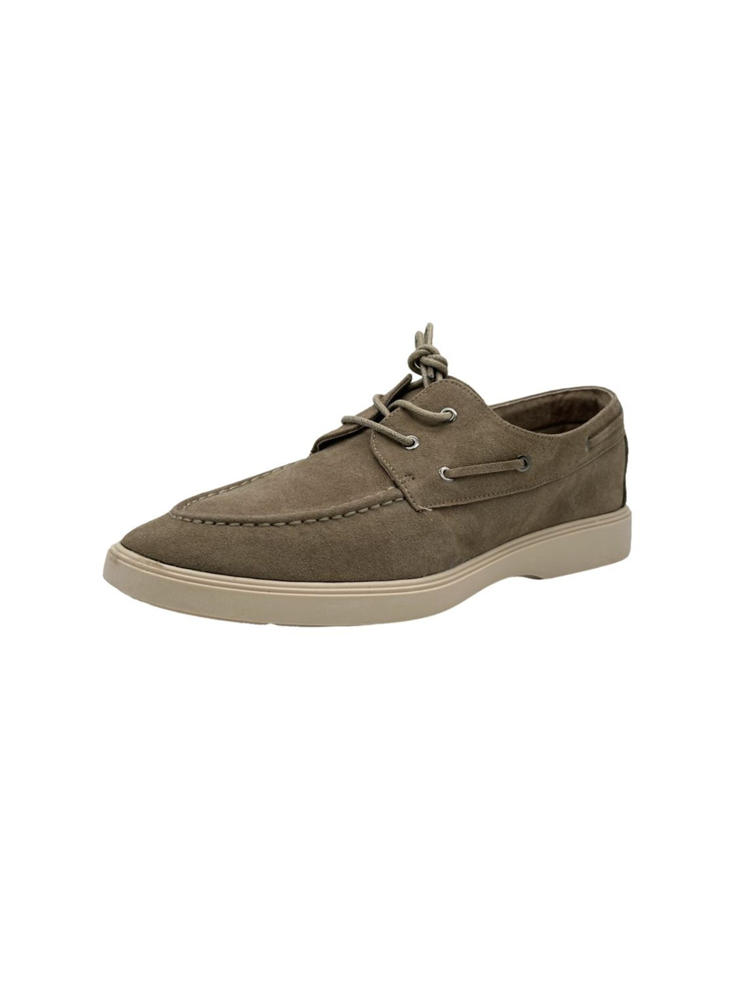 Nowaland Moccasins in Green: front