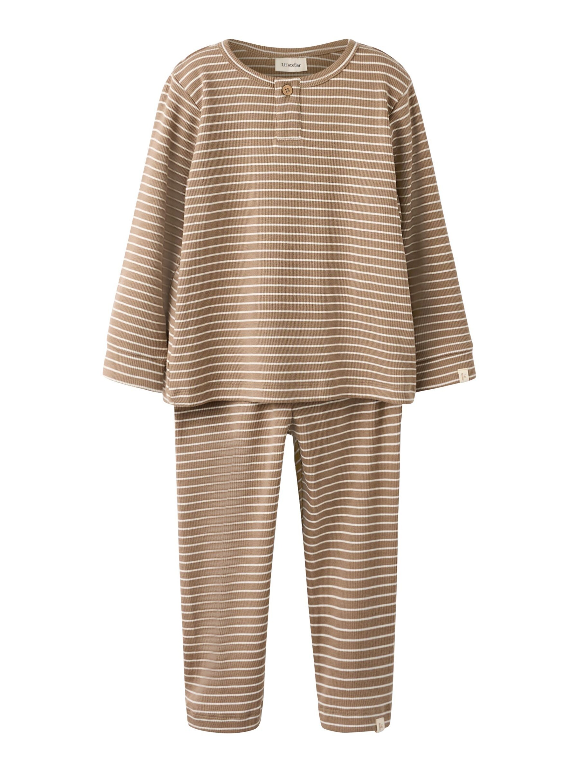 Lil'Atelier Nachtkledij in Bruin: voorkant