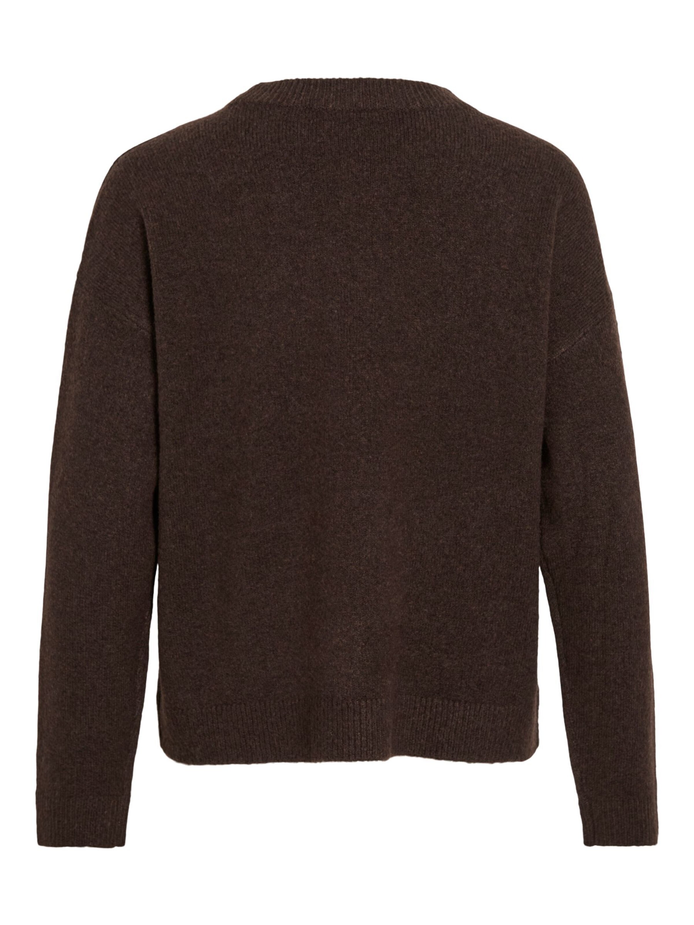 VILA Sweater 'VILolo' in Brown