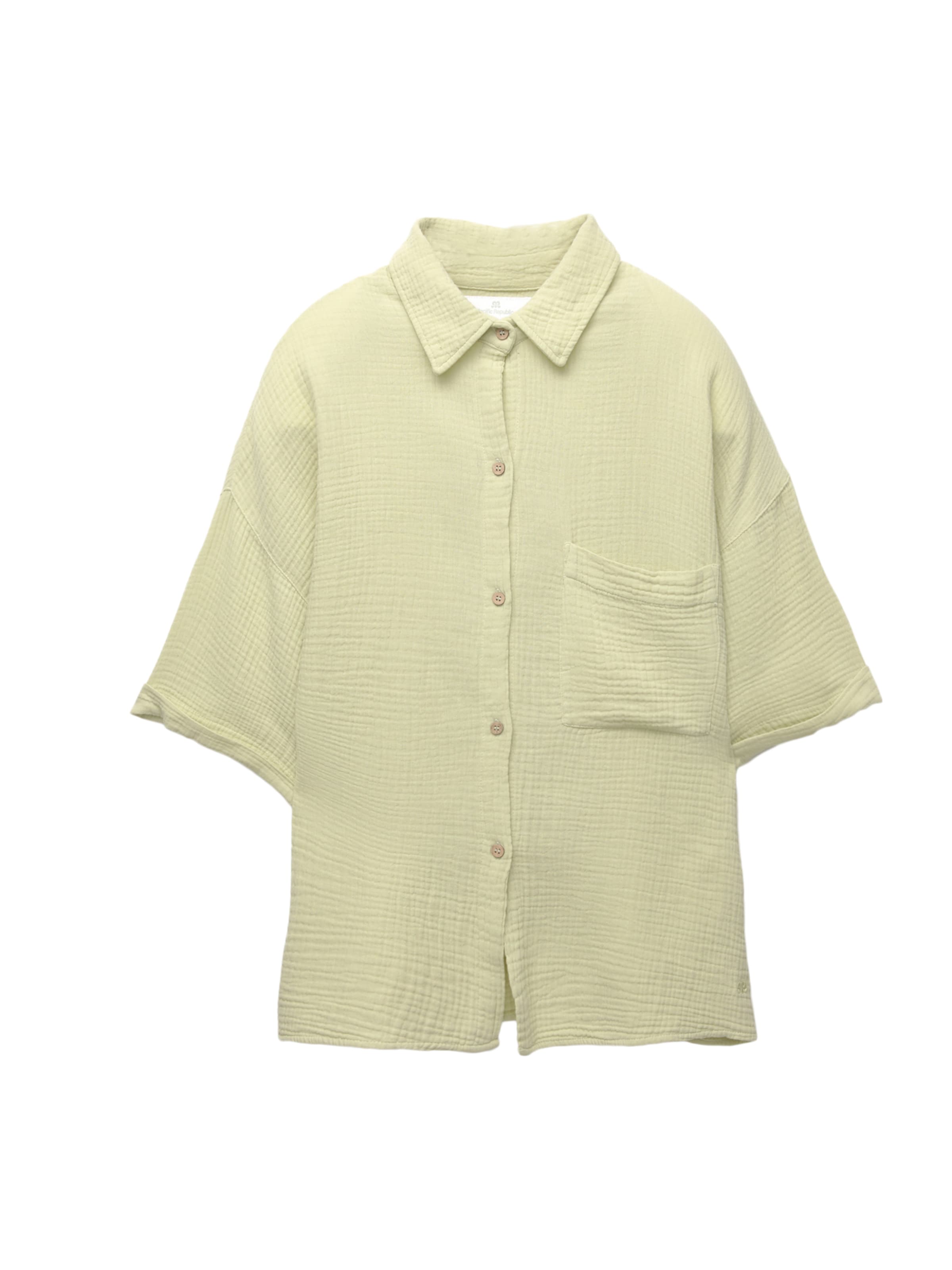 Pull&Bear Blouse in Green: front