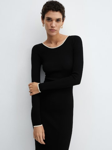 MANGO Kleid 'SHADOWIN' in Schwarz