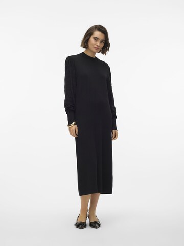 Robes en maille VERO MODA en noir