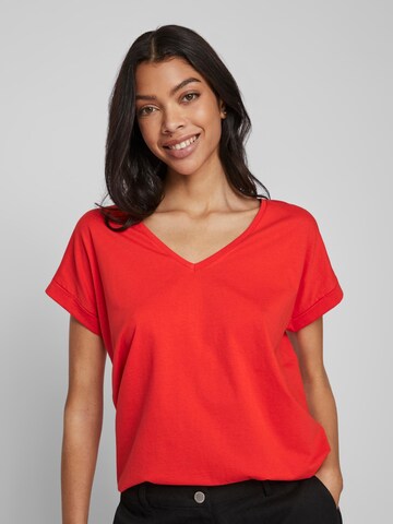 VILA Shirt 'DREAMERS' in Rood