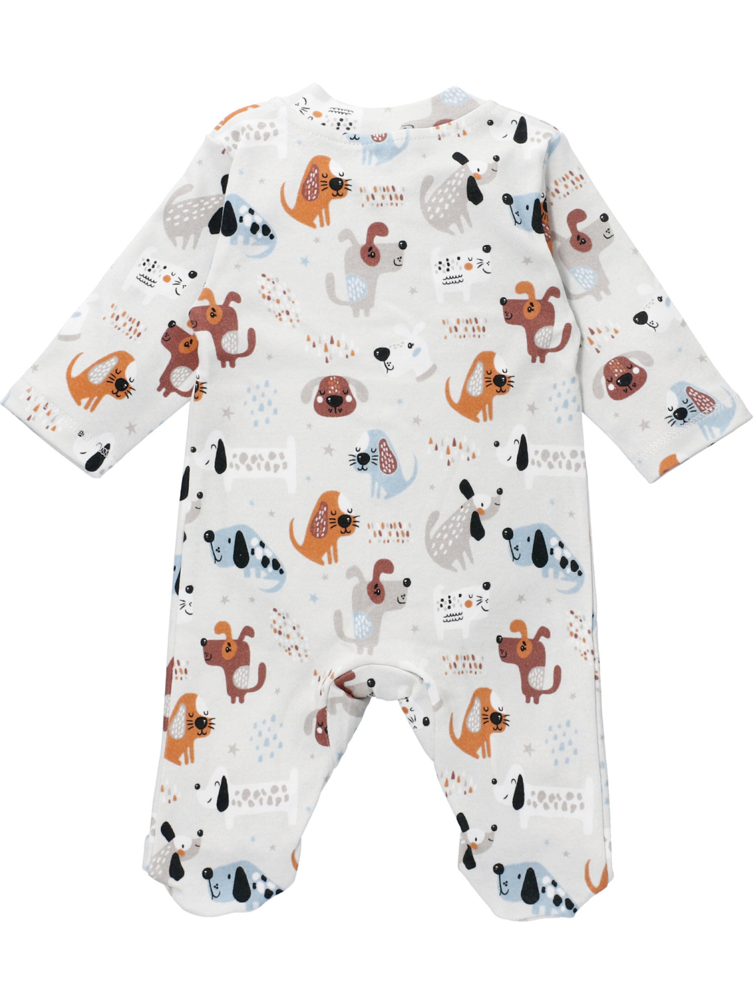 NINI Rompertje/body 'Hund' in Wit