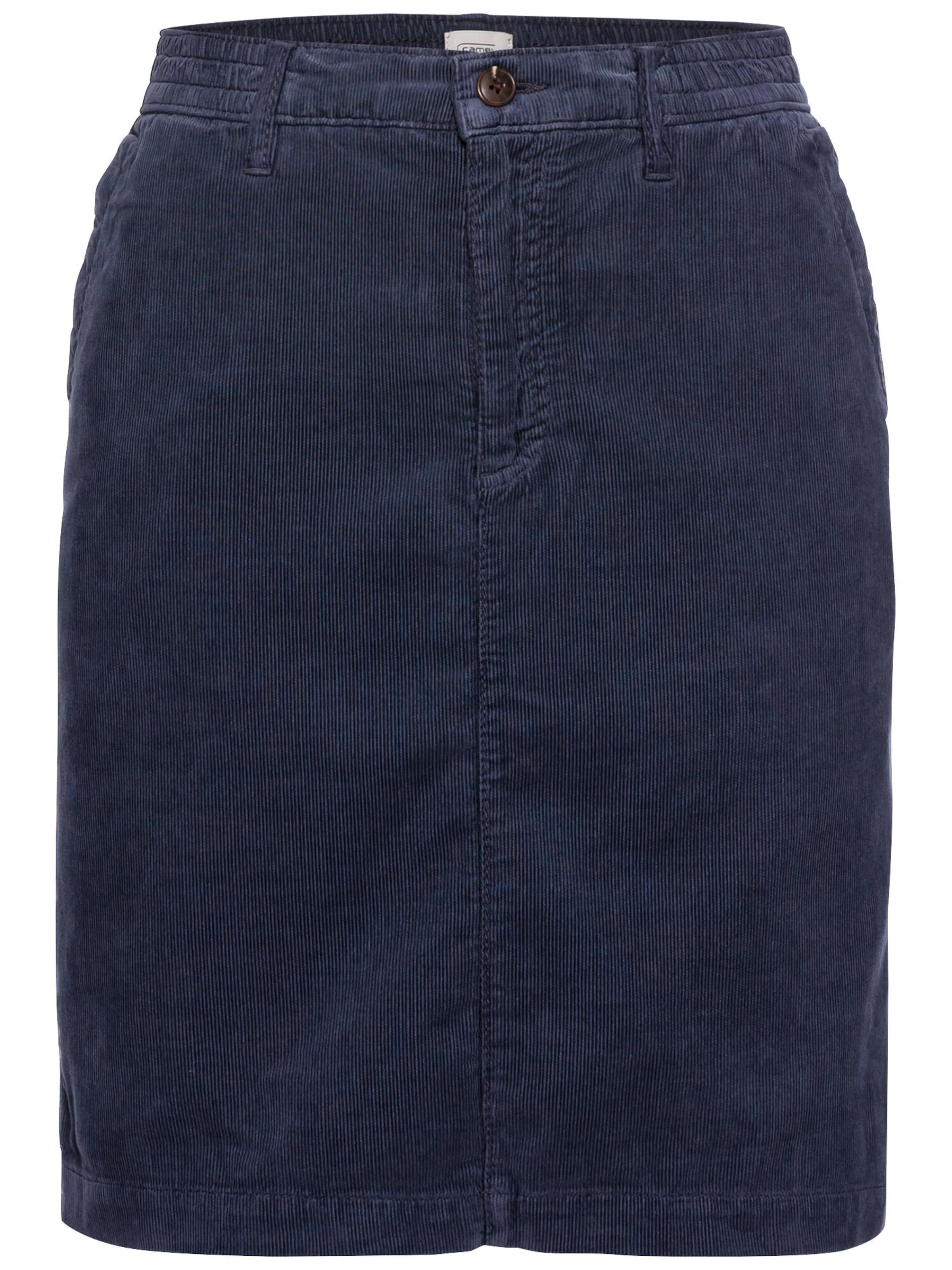 CAMEL ACTIVE Rock mit elastischem Bund in Blau: Vorderseite