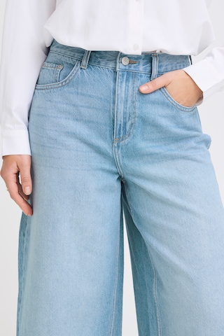 b.young Regular Hose in Blau