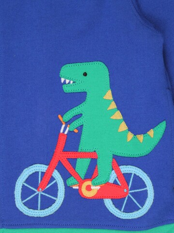 Toby Tiger Zip-Up Hoodie 'Dinosaurier' in Blue