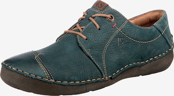 JOSEF SEIBEL Lace-Up Shoes 'Fergey' in Blue: front