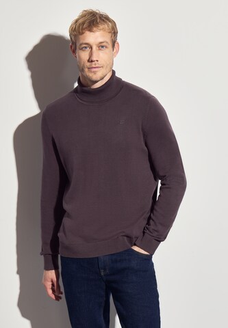 Street One MEN Sweater in Purple: front