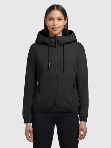 khujo Between-season jacket 'Rolava3' in Black: front