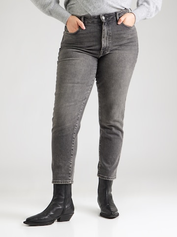 ONLY Carmakoma Regular Jeans in Grijs: voorkant