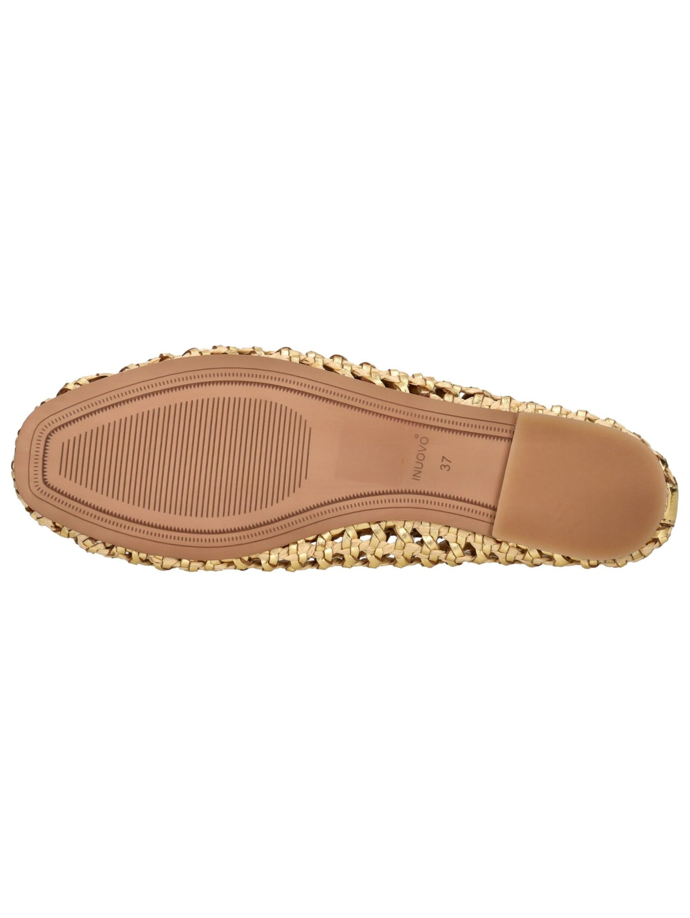 INUOVO Ballerina in Gold