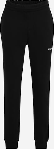 Pantaloni sport 'Cliff Glide' de la COLUMBIA pe negru: față