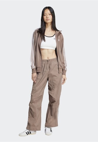 Wide leg Pantaloni de la ADIDAS ORIGINALS pe maro