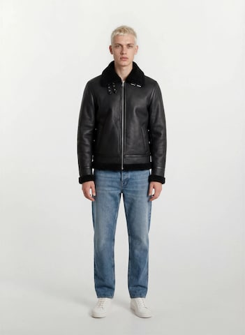 trueprodigy Lederjacke ' Keno ' in Schwarz