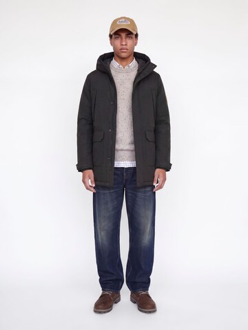 JACK & JONES Overgangsparka i sort