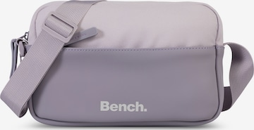 Borsa a tracolla di BENCH in lilla: frontale