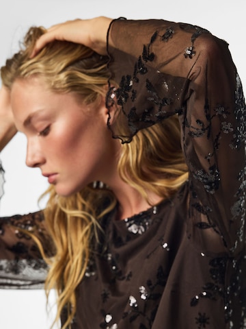 PIECES Shirts 'PCEVITA' i brun