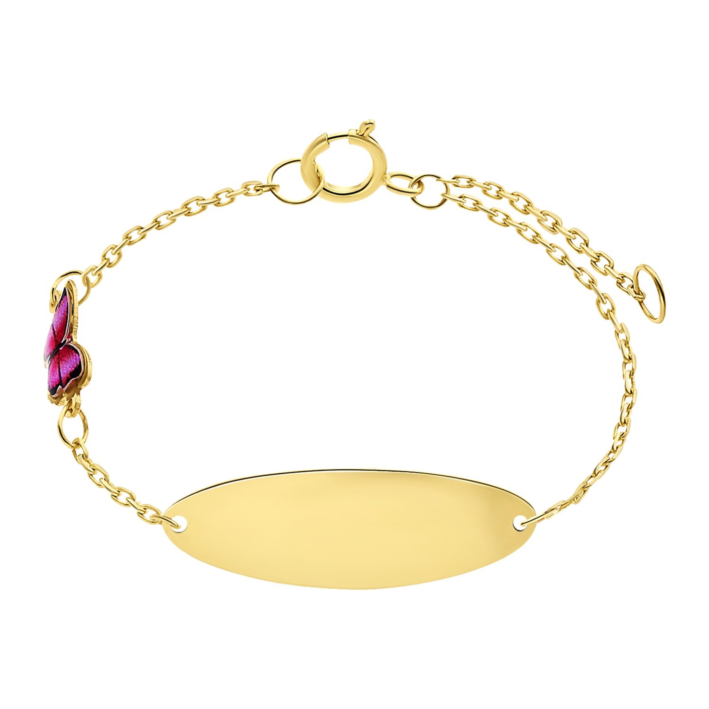 Lucardi Bracelet in Gold: front