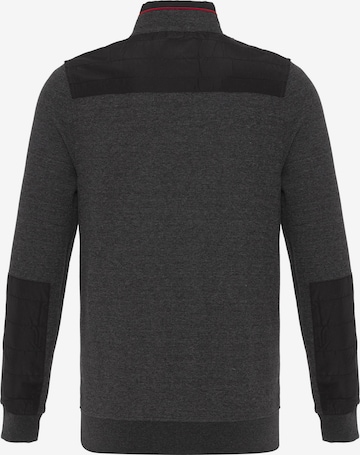 Sweat-shirt 'ARIEL' DENIM CULTURE en gris