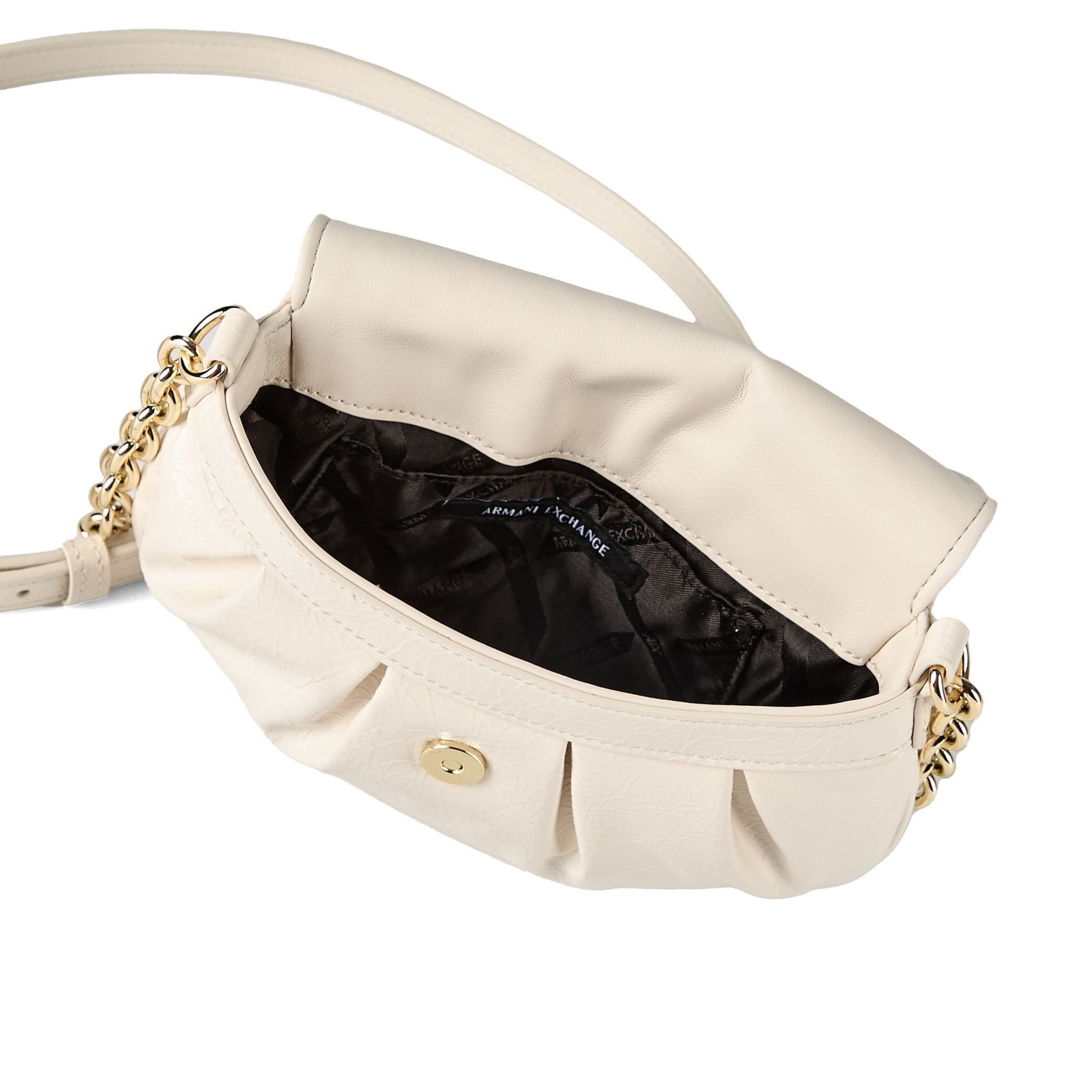 ARMANI EXCHANGE Schoudertas 'Paige' in Wit