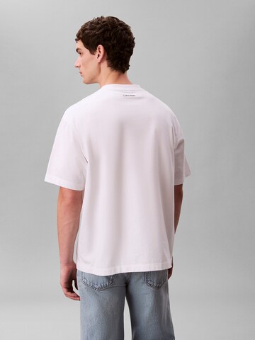 T-Shirt Calvin Klein Jeans en blanc