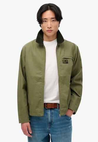 Veste mi-saison 'Ranch' Superdry en vert : devant