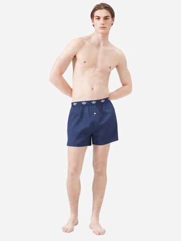 ADIDAS ORIGINALS Boxershorts ' Comfort Cotton Woven ' in Blauw