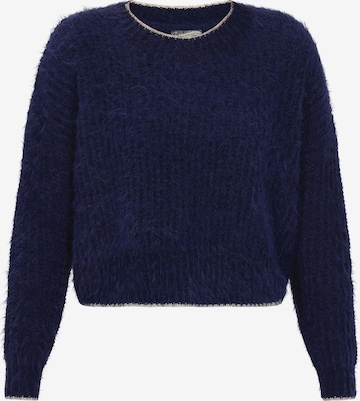 Pull-over DreiMaster Vintage en bleu : devant