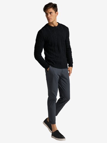 Carlo Colucci Pullover 'Constantini' in Schwarz