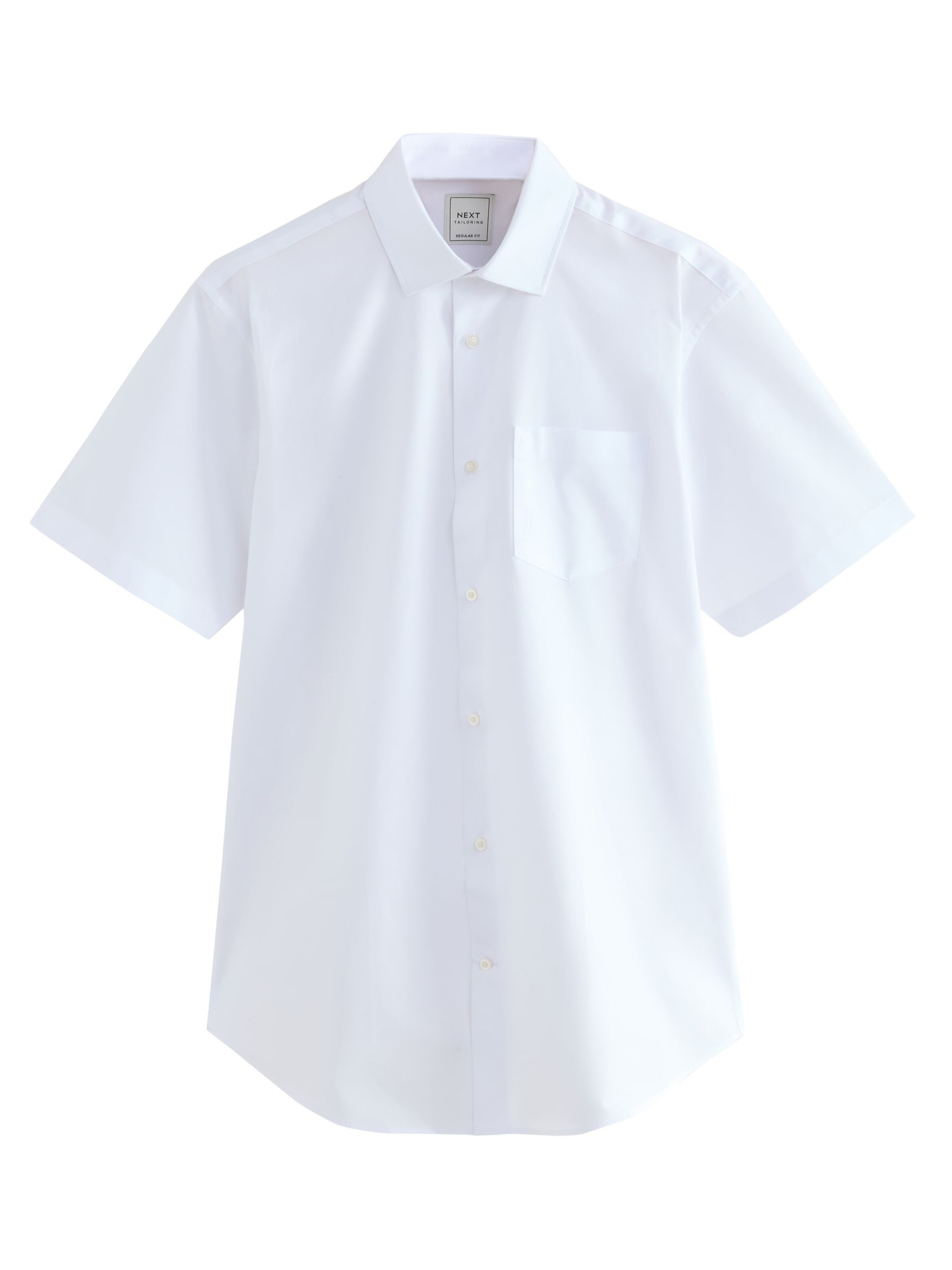 Next Regular Fit Hemd in Weiß