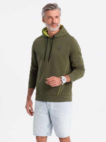 Sweat-shirt 'SSNZ-22FW-006' Ombre en vert