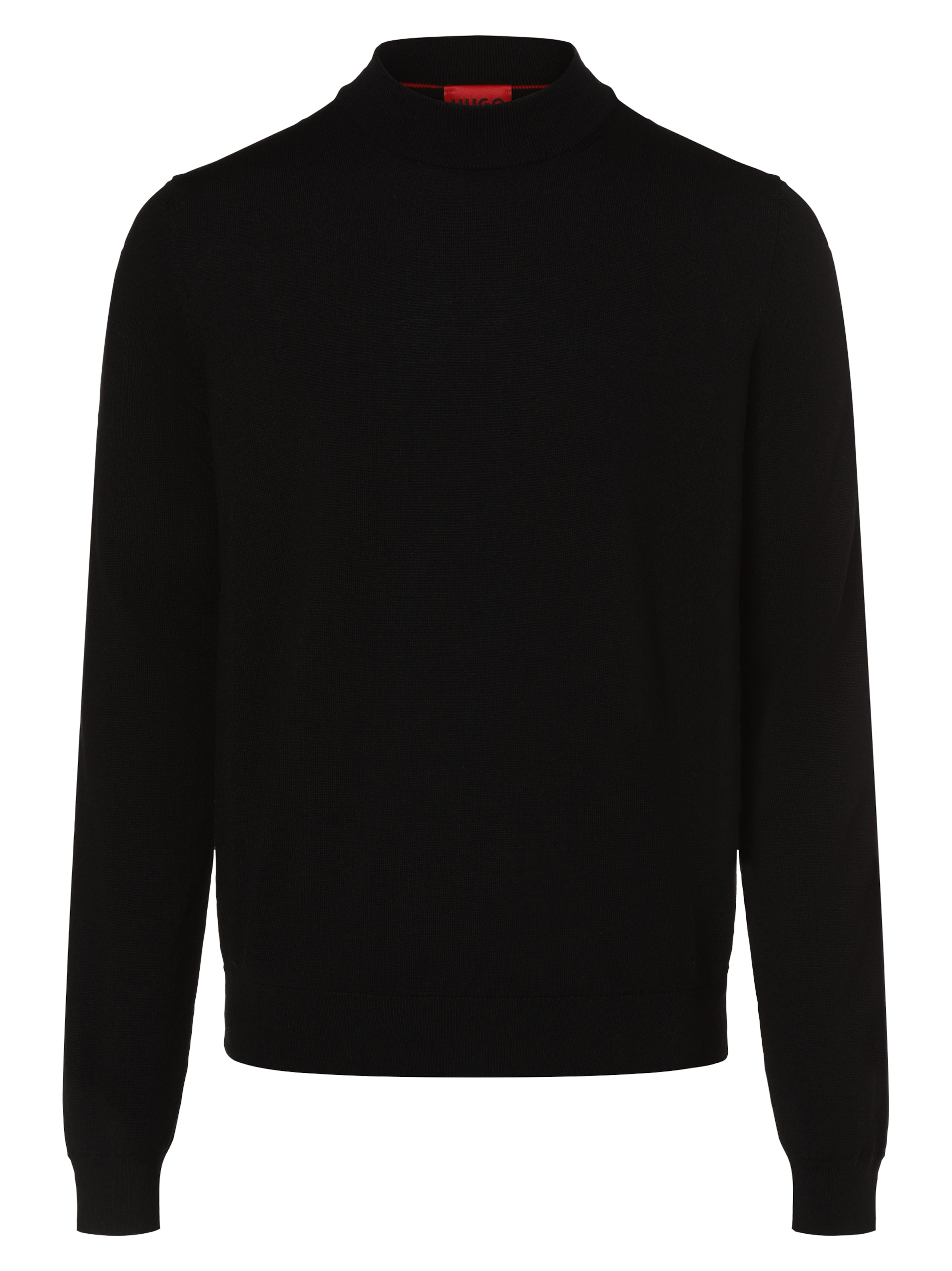 HUGO Pullover 'San Matteo' in Schwarz: Vorderseite