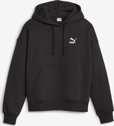 PUMA Sweatshirt em preto / branco, Vista do produto