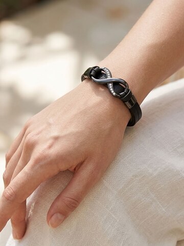 UNIQAL Armband 'INFINITY' in Zwart