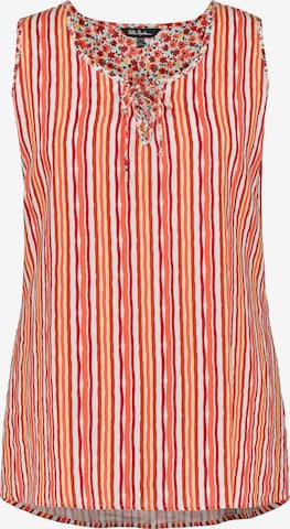 Ulla Popken Pajama Shirt in Orange: front