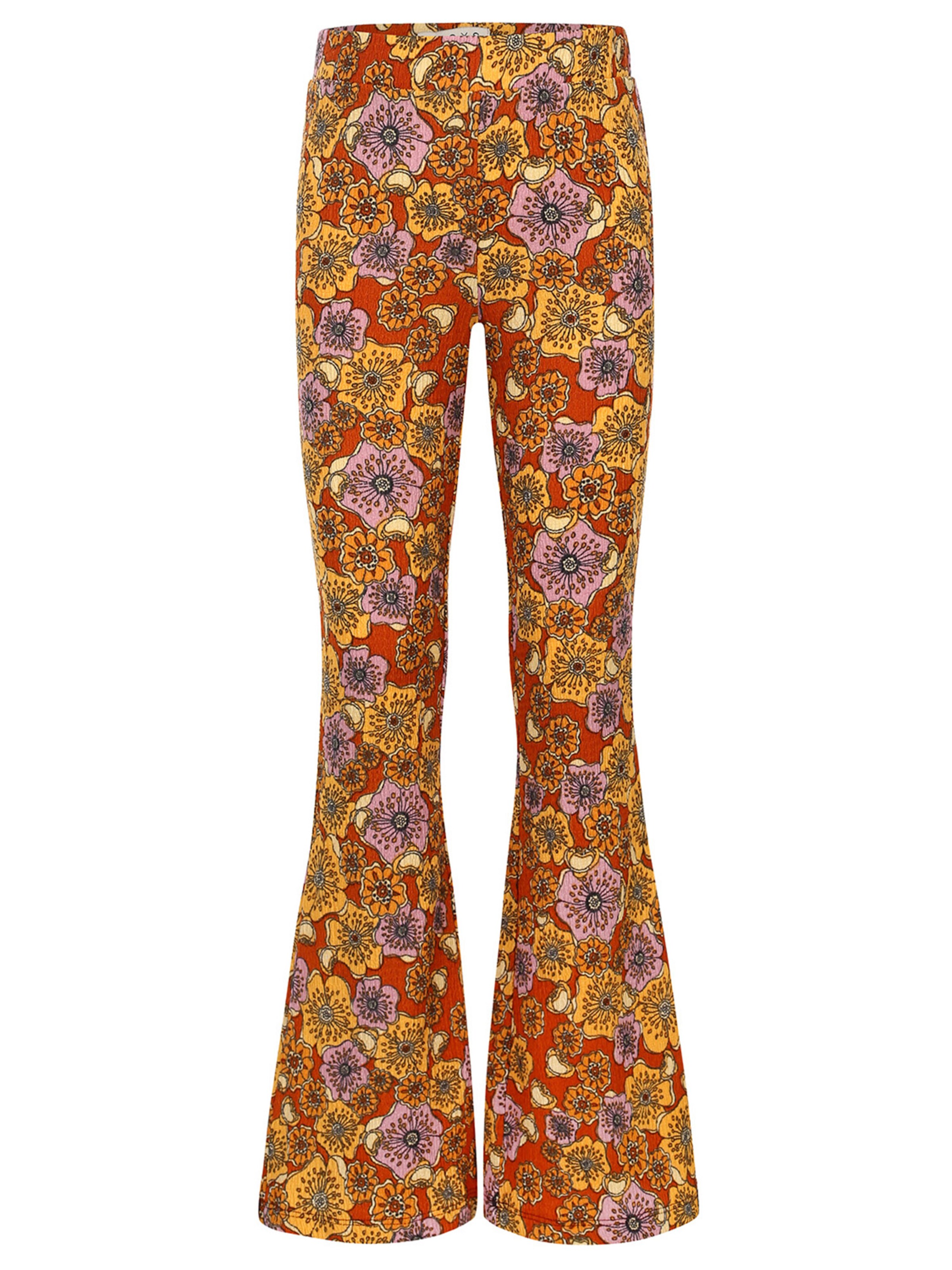 Looxs Revolution Flared Broek in Gemengde kleuren: voorkant