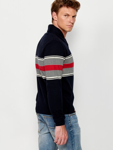 Pull-over KOROSHI en bleu
