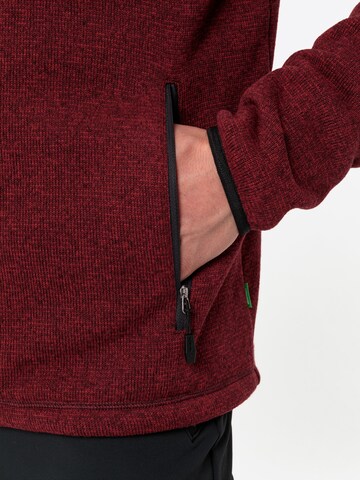 VAUDE Funktionsfleecejacke 'Rienza' in Rot