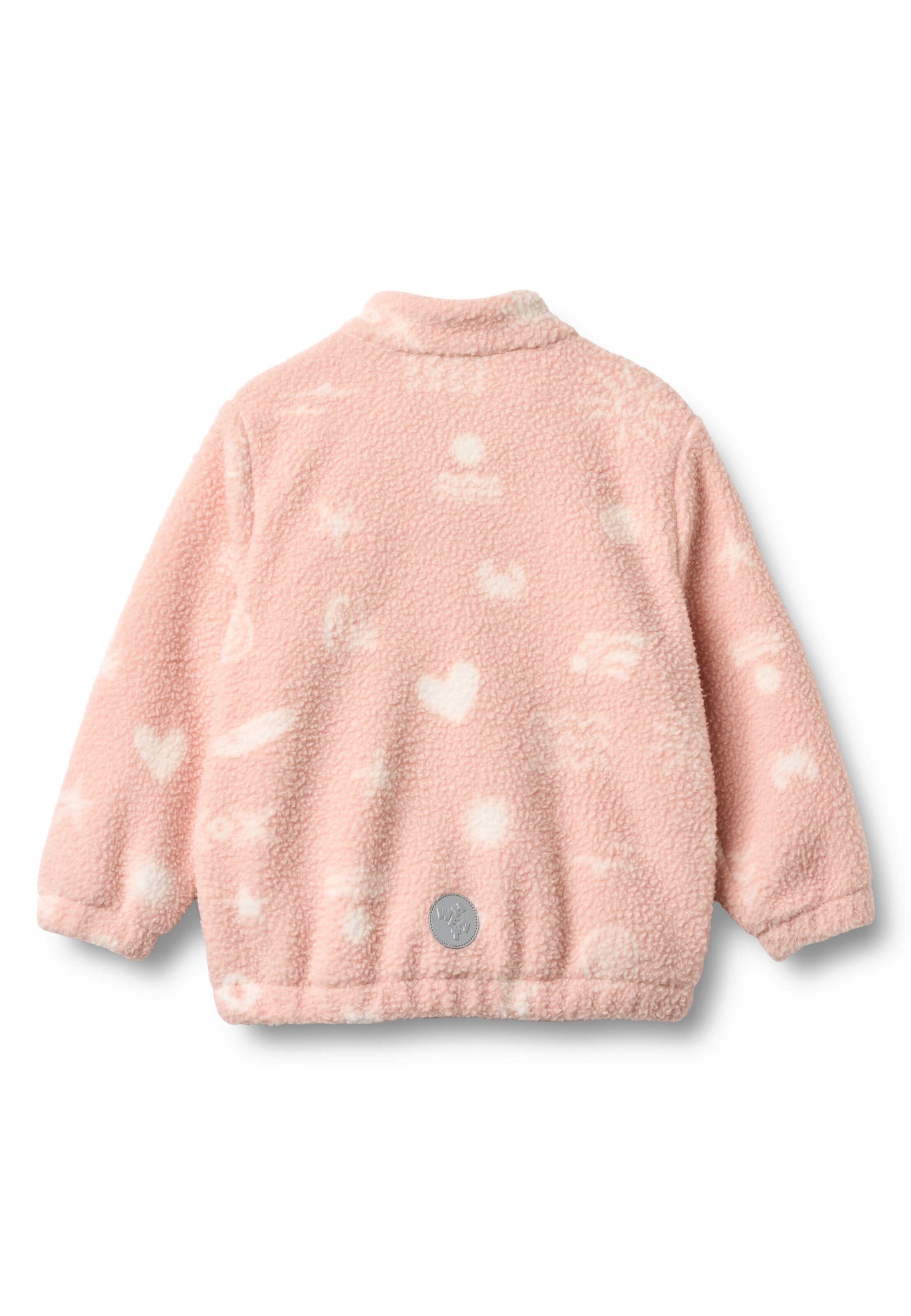 WHEAT Fleece jas 'Helge' in Roze