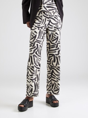 PIECES Loosefit Byxa 'PCARLEM' i svart