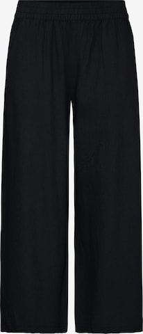 Oxmo Loose fit Trousers ' OXNInna Linen Mix ' in Black: front