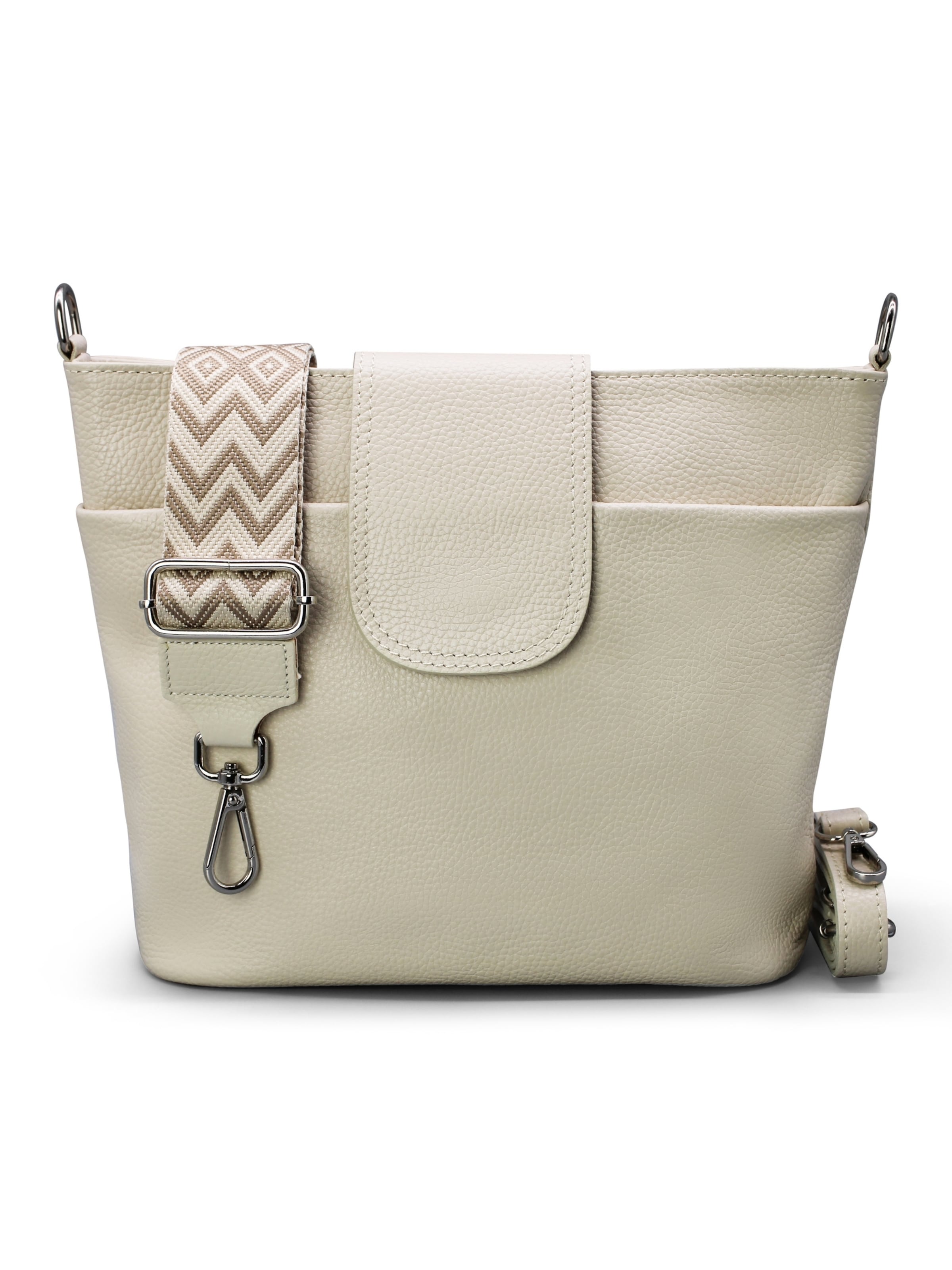 Adel Bags Schultertasche 'Sara' in Beige: Vorderseite