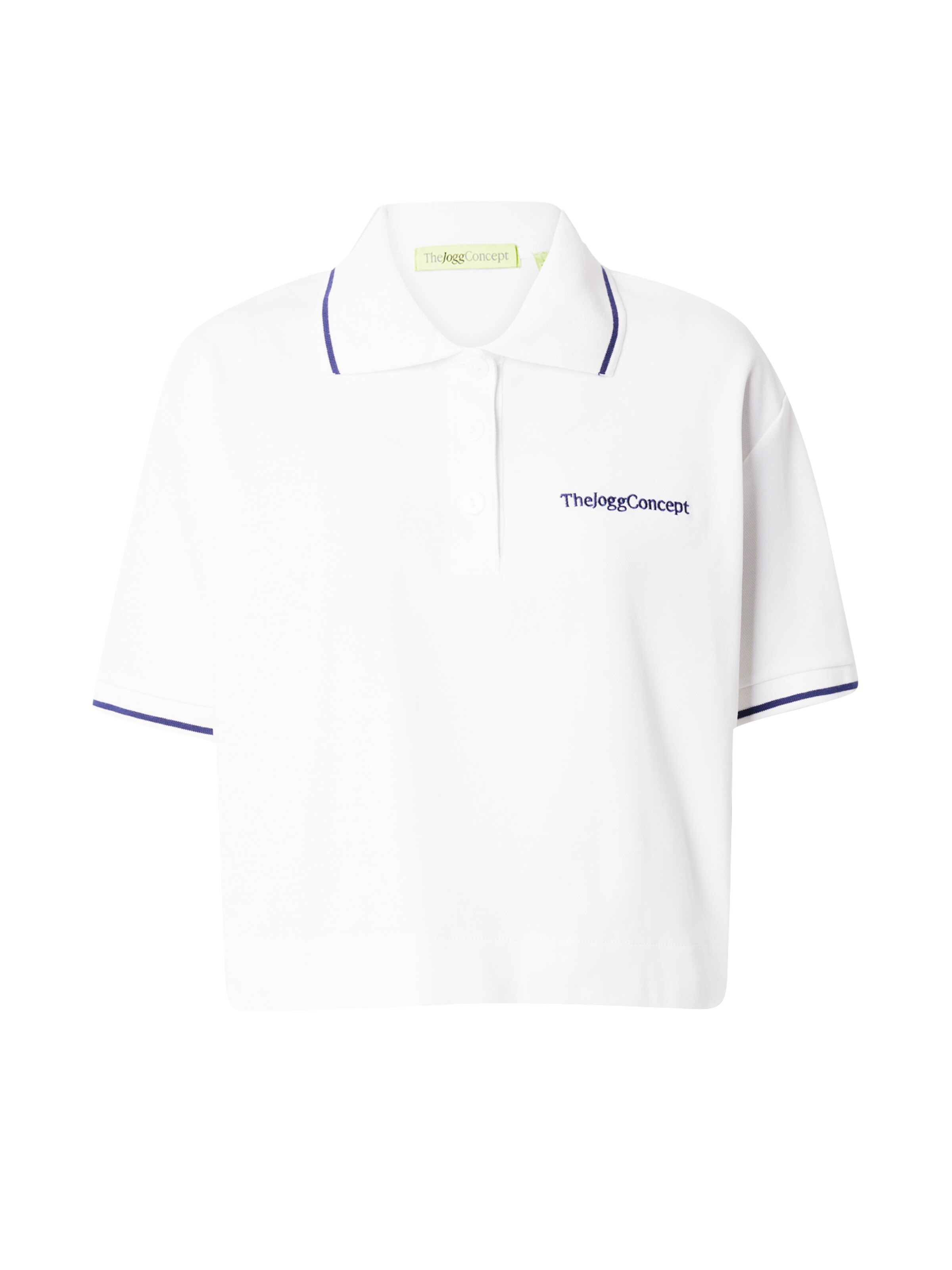 The Jogg Concept Poloshirt 'SAFIO' in Weiß: Vorderseite