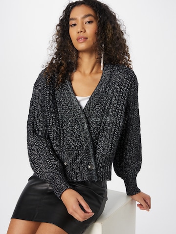 GUESS Strickjacke 'ODETTE' in Schwarz