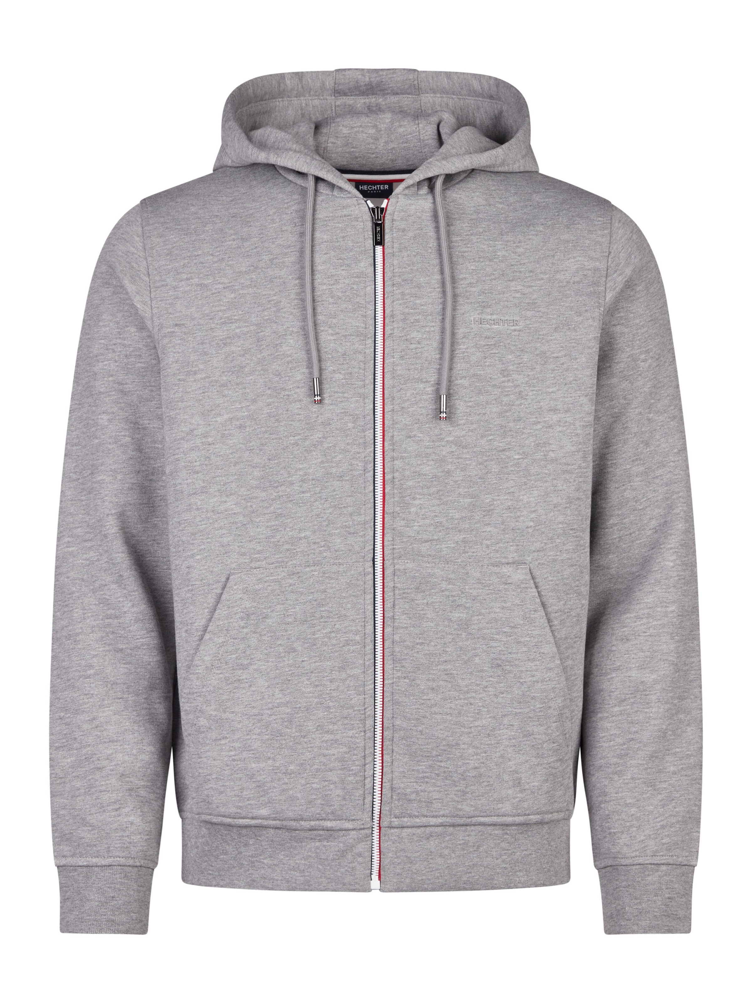 Veste de survêtement HECHTER PARIS en gris : devant